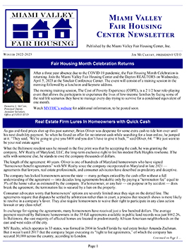 Click to download our Winter 2022 newsletter (in Adobe Acrobat PDF format)